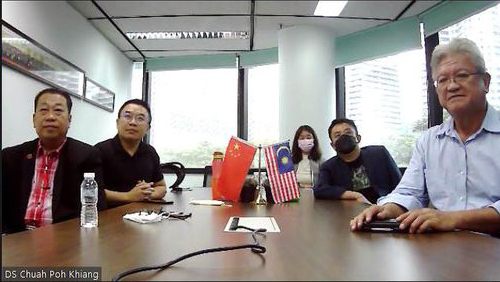 一带一路委会与中国大使馆交流 合作推动马中民心相通